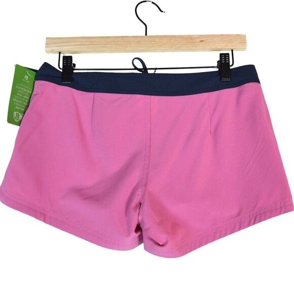 Roxy To Dye 2 Boardshorts XS Pink Navy Logo Surf Swim Shorts NWT - Picture 2 of 6